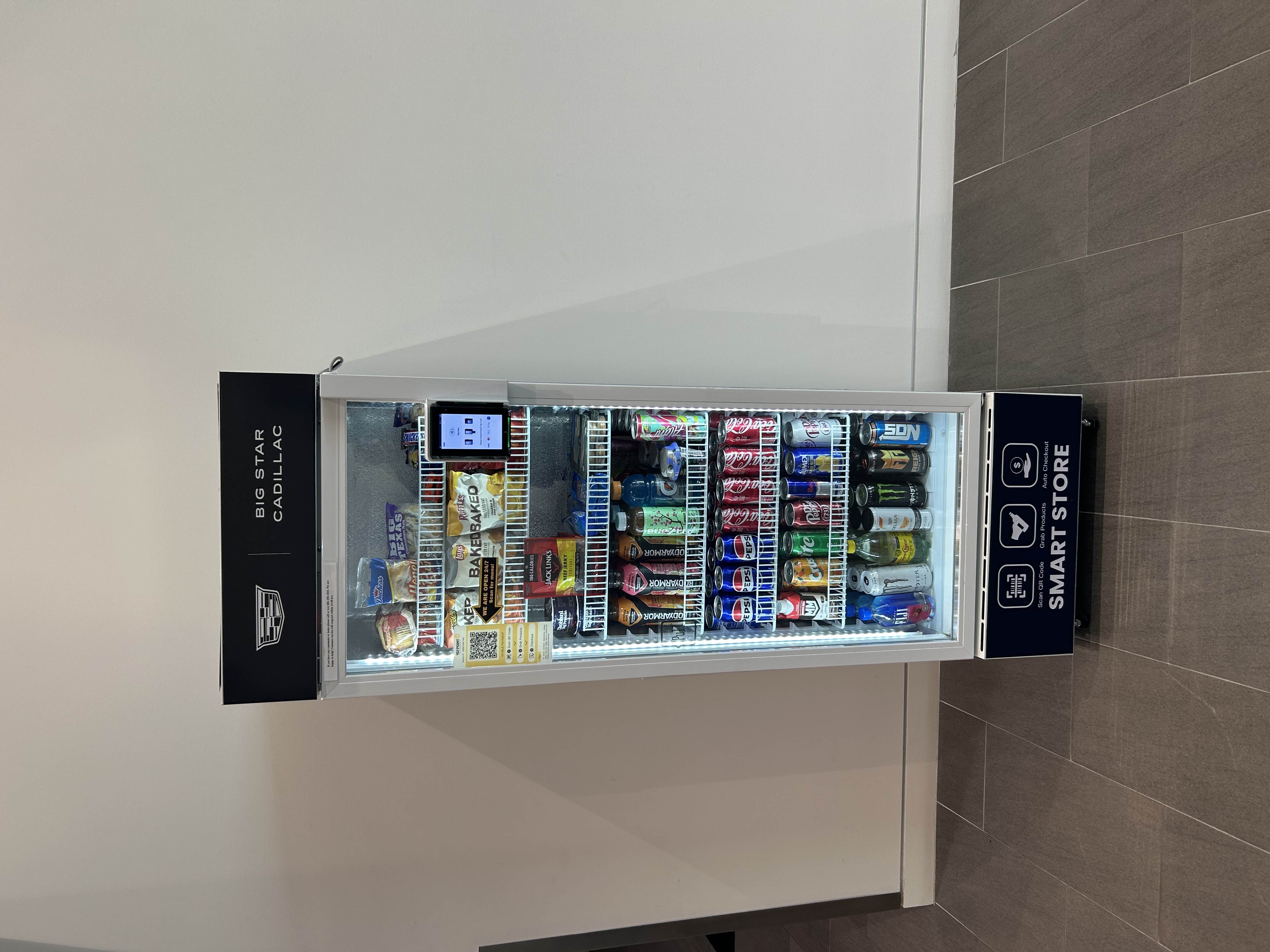 Smart cooler at Big Star Cadillac