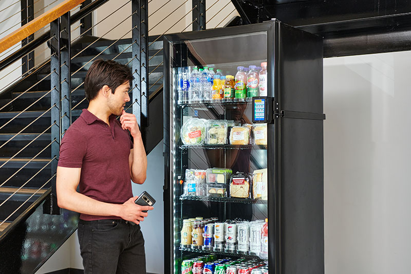 Smart cooler in an office